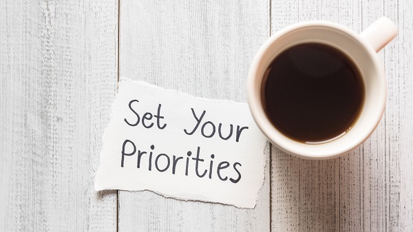  Set Your Priorities