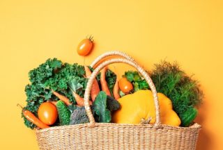 Basket of vegetables