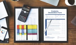 Removals Customs Declaration
