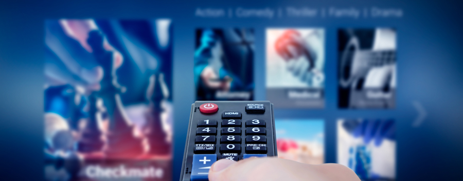 Remote control and TV