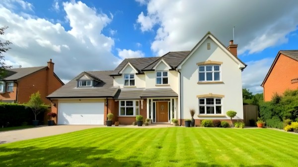 White Detached House