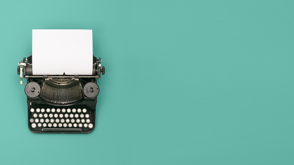 vintage typewriter