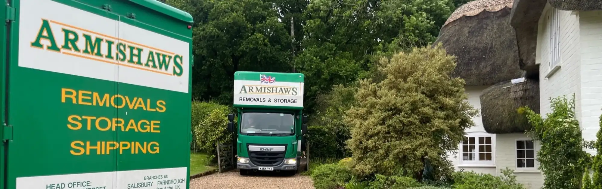Armishaws Removals Lorries