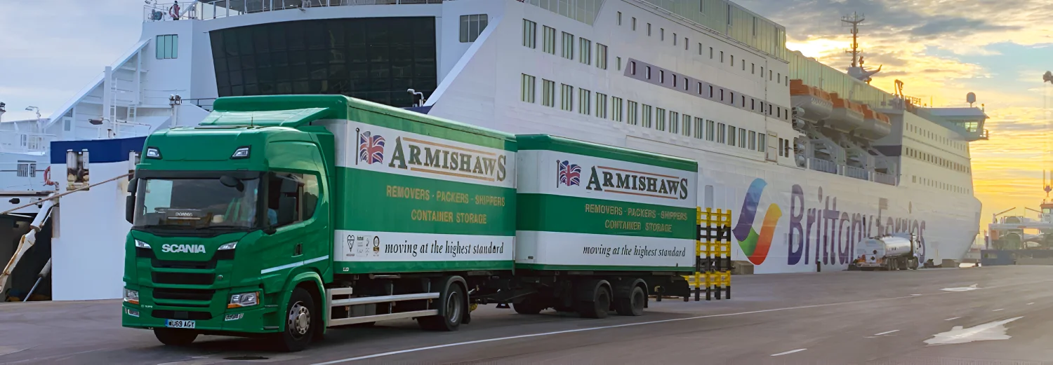 Armishaws International Removals to Belgium and Removals from Belgium.