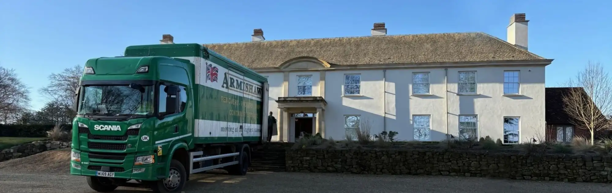 House & Removals Van