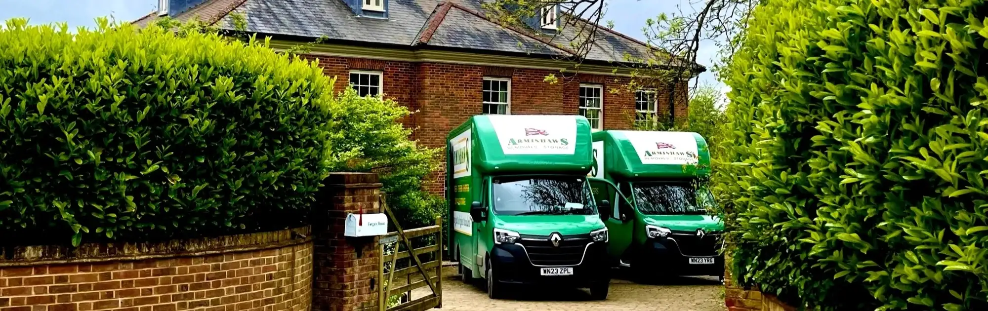 Armishaws Removals Vans - Exterior